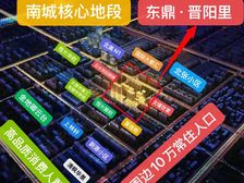 晋阳街 针织街恒大御府对面 东鼎晋阳里 纯一层商铺 有烟道
