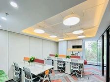 (真房)望京地铁口嘉美中心145平全新精装带家具办公室出租