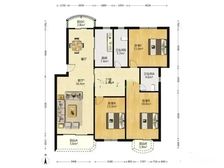 爱建新家园南北朝向温馨3居室素质住户配套齐全