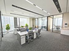 世纪城!双面采光接待房!4隔间15工位!精致小户型!超性价比