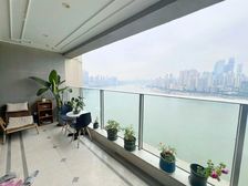 全江景!一梯一户!背山面水!正看渝中半岛夜景!看来福士!