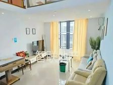 三号线大石地铁旁 精装复式两房 旺租4000 来电可看