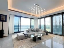 鹏瑞一路之隔的南向江景大平层 性价比高 户型方正 保利鱼珠港