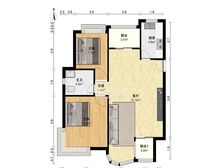 合生高尔夫公寓 96.65平2居 南向精装修 方便看房