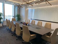 豪华装修!平安国际金融中心500平丨大气前台!启皓大厦