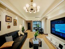 璧山高新区 紫陌公园旁边 企业天地 大阳台的豪装三房