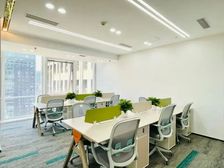 物业直租丨大望路地铁站丨SOHO现代城丨新100平丨全新精装