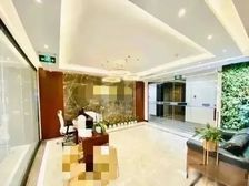 燕莎平安国际金融中心丨新出精装带家具丨落地窗400平丨地铁上