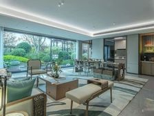 蔡家半岛建发新中式洋房 环境优美住家安静 中式园林景观