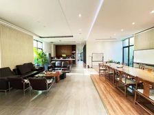 独立进口沙发全新丨带竹林独栋8个车位免费四面采光办公接待