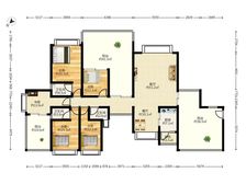 公园大地花园!大平层高赠送带阳台!鸟语花园安静南北通透!诚售