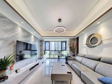 105㎡精装三房:全屋定制+花园景观,拎包即享品质生活