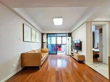 双南卧室两房,全屋带地暖,中高层临河景观房,业主诚售可议价