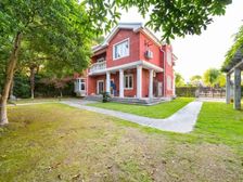 品质独栋别墅,大花园500平,临天然大河,四房全朝南,有钥匙