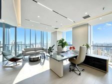 超大总裁室·采光巨好丨天际视野户型·6隔间30卡位丨证券金融