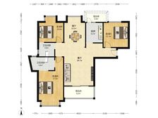 明日星城三期12年建成 纯毛坯可随心装修 送价值70万车位