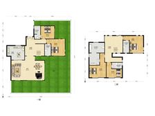 9号双拼 350平边户大花园 房子土建已做好 业主诚心卖