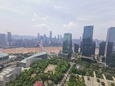 江北嘴CBD,寰宇天下天悦, 朝南三房,看中泱公园及渝中半岛