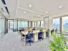 视野开阔·双面采光230平丨金牛茶店子·艺术装修丨适合接待!