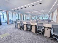 无遮挡看海 深圳湾科技生态园1000平 整层带家私办公室出租