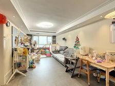 华业东方玫瑰C区东南主卧客厅双阳面高层视野好家庭一套