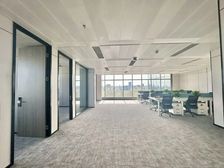 整层精装 静安中心300平出租 全天中央空调 超大会议室