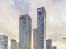 超甲写字楼 银泰中心 正对电梯 名企云集 中国尊正大中心