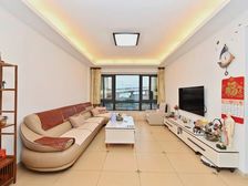 国际邮轮城精装3房380万 近地铁公园 品质花园小区 西南朝