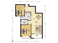明日星城12年建成送产权车位 2梯4户板式房 业主出国急售