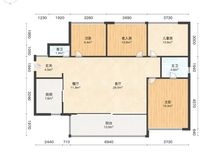 华堂3号精装4房,比新房价格低,业主出税