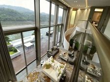 特价!现房可看江别墅,全落地窗出门公园,纯改善小区龙湖物业