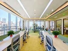 20工位4间办公室!亮马桥地铁口!品质装修 直接使用!