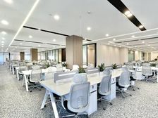 精装半层!科技研发游戏!大工区140工位!24H空调!地铁口