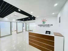 北站金融商圈丨市府广场地铁口丨300平12万丨精装带隔断