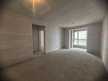 东湖未来城 南北通透两居室毛坯 没连廊 有车位地下室