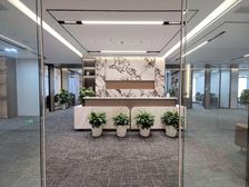亮马桥地铁口汇佳大厦大气前台6个房间26工位临企皓大厦京信