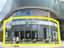 小寨商圈,十字拐角环形展示,十年品牌租约,年收35万价格可聊