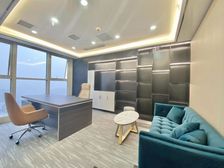 轻轨3号线南坪站万达广场 价格真实 办公4房 工区24人出租