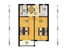 入选漕河泾主蓷好房(西位实验必选!独栋户型)中间楼层 有车位