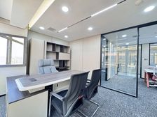 旺座国际城3加1格局8个工位,公共卫生间,自控空调,双地铁。