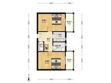 河西一片健强里精装两室 满五东向中层 131万急售