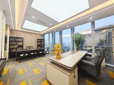 东盟写字楼 龙光世纪A座 华润九洲288平配齐家具招租!