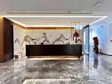 东盟华润 龙光世纪921平电梯口精装带家具 大气前台三面采光