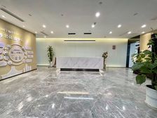 华润大厦1000平精装现房,120人的开间,采光通透