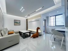 大营坡万江小区步梯3楼精装3房个税无尾款带家私家电拎包入住