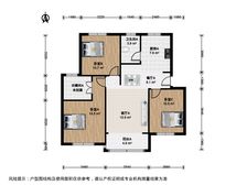 空关诚售,1梯2户,板式3房2厅,精装靠,花园位置,诚心卖