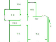 业主急售!未来城 小高层 总高17中间楼层采光好 小三居 楼