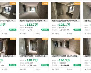 单价1.1万清水一共8套资产处置二手房0中介费资产处置收1%