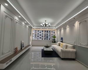 奎文中心 客厅朝阳 100平地暖房 2室2厅 精装领包入住
