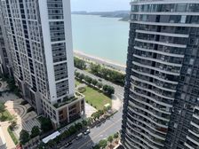 急售 君悦海湾 二排望海景 中层各付 园心安静不吵 光线好